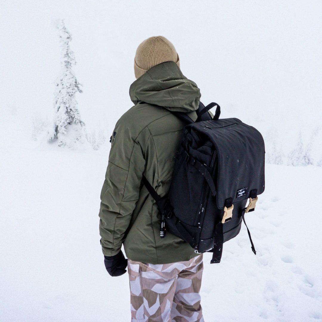 Sac Baggells porté en voyage