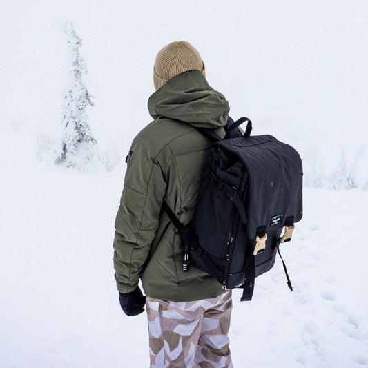 Sac Baggells porté en voyage